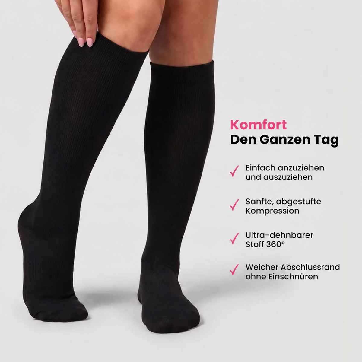 Bequeme Kompressionssocken